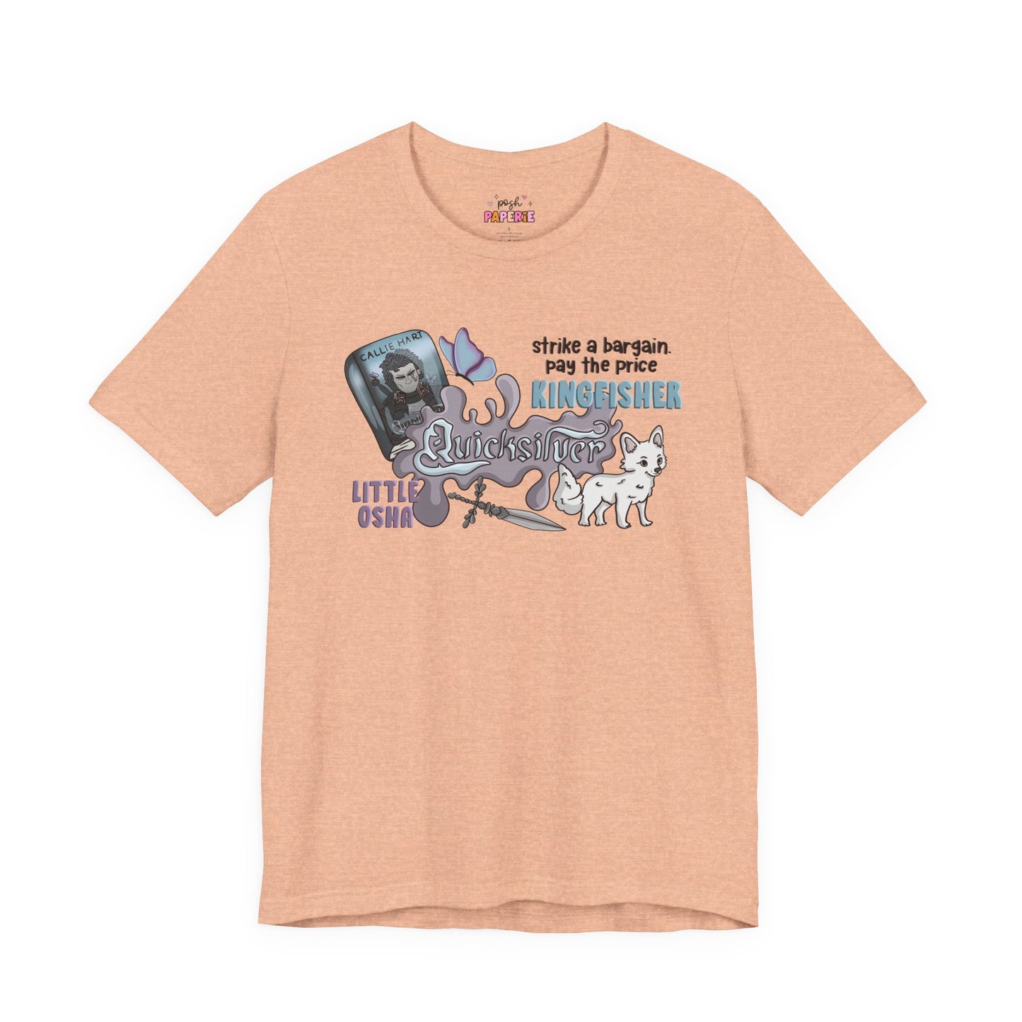 Quicksilver Shirt | Graphic Tee | Bookish Merch |