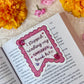 I Stopped Reading My Romance Book Here Magnetic Bookmark
