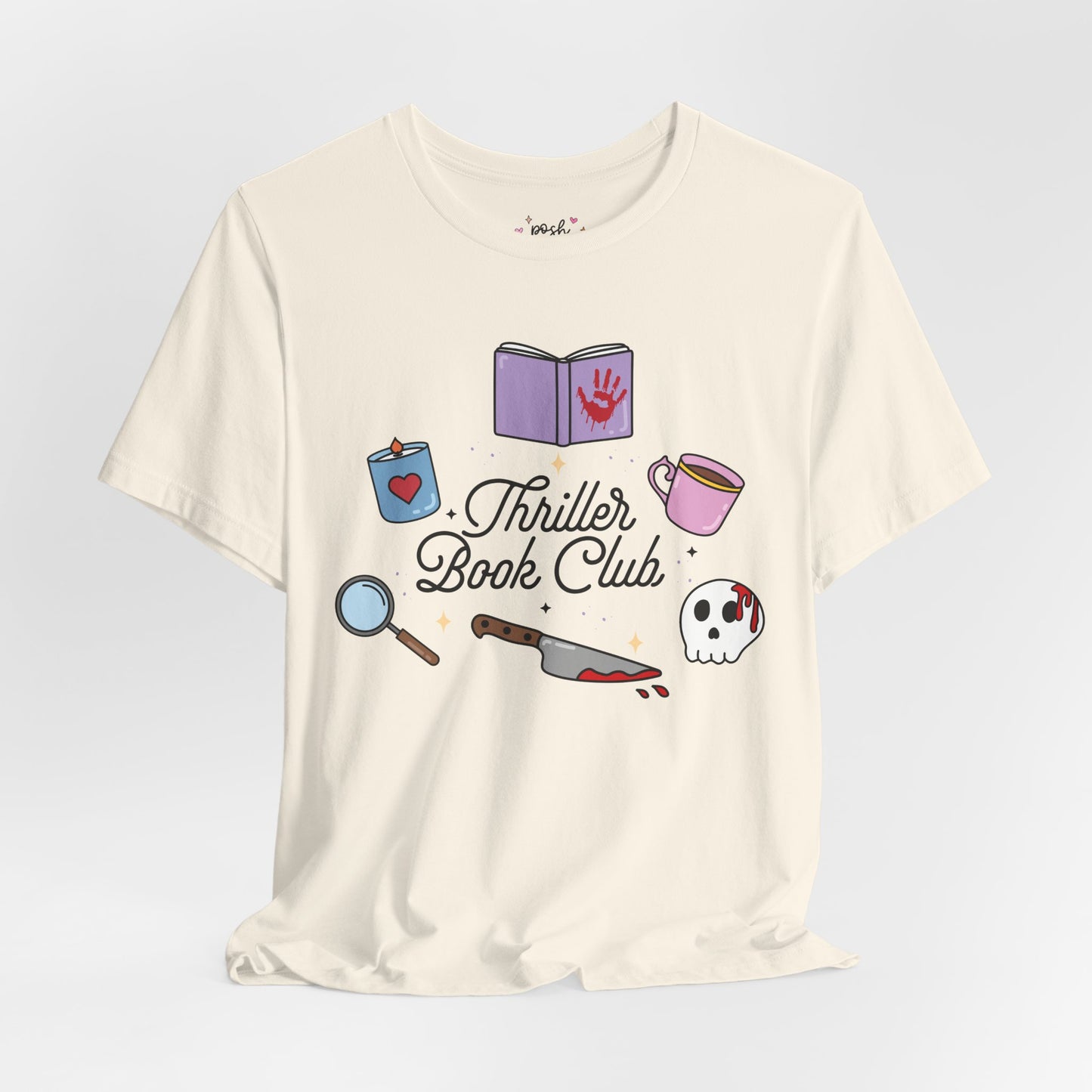 Thriller Book Club Shirt | Graphic Tee | Bookish Merch |