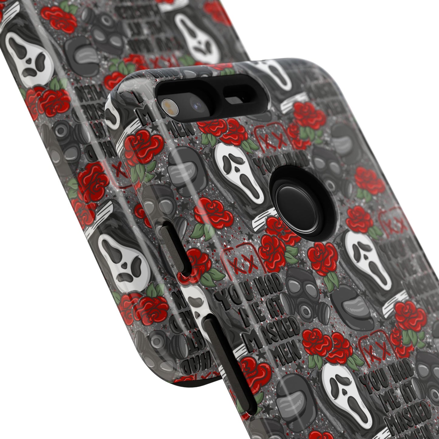 Masked Men Tough Phone Case | Shockproof | Samsung Case | Google Case | Bookish