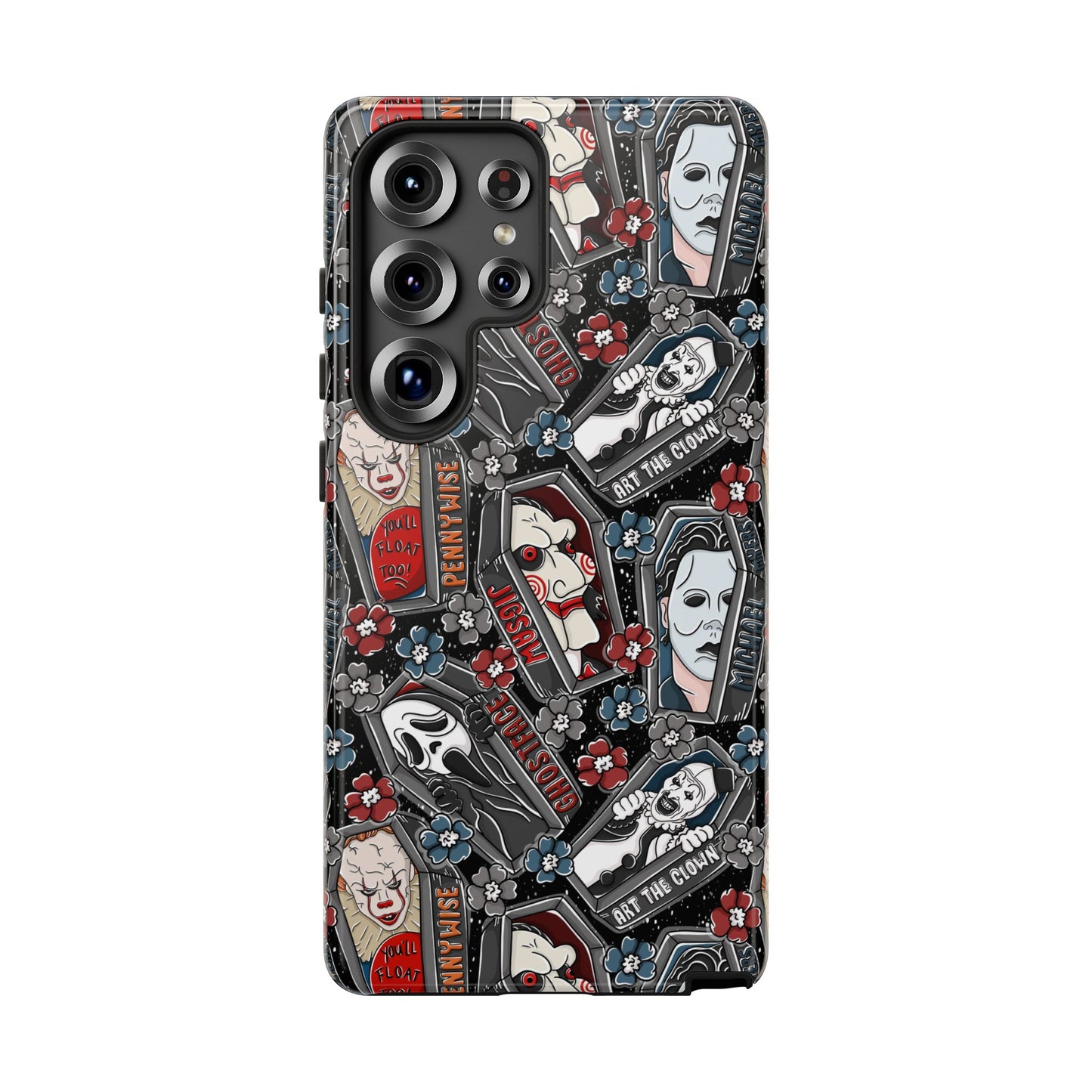Serial Killers Tough Phone Case | Shockproof | Samsung Case | Google Case | Bookish