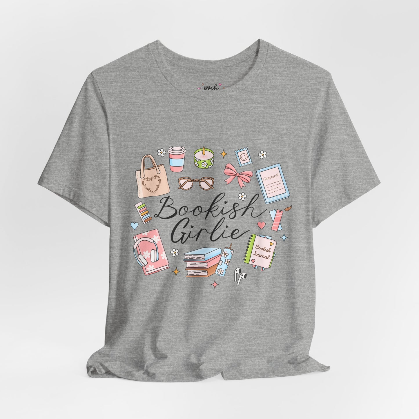 Bookish Girlie Shirt | Graphic Tee | Bookish Merch |