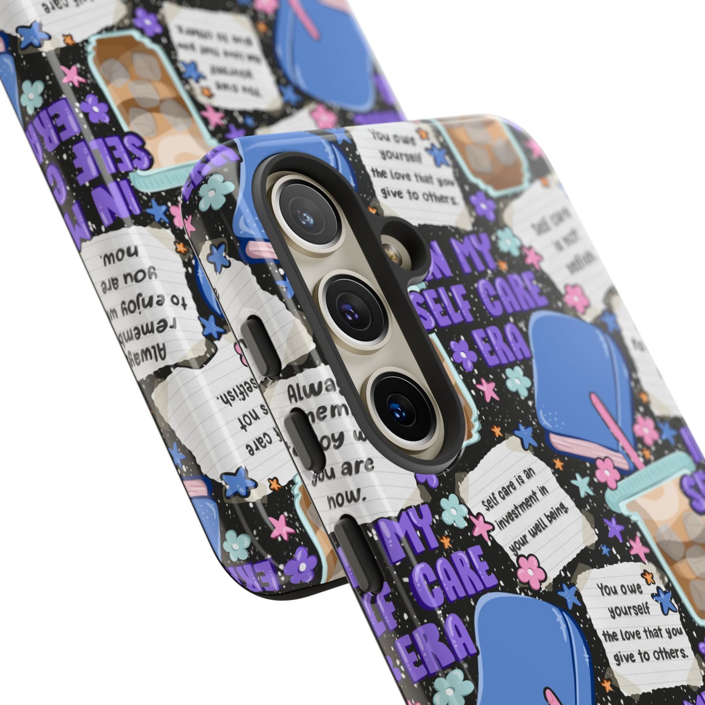 Self Care Tough Phone Case | Shockproof | Samsung Case | Google Case | Bookish