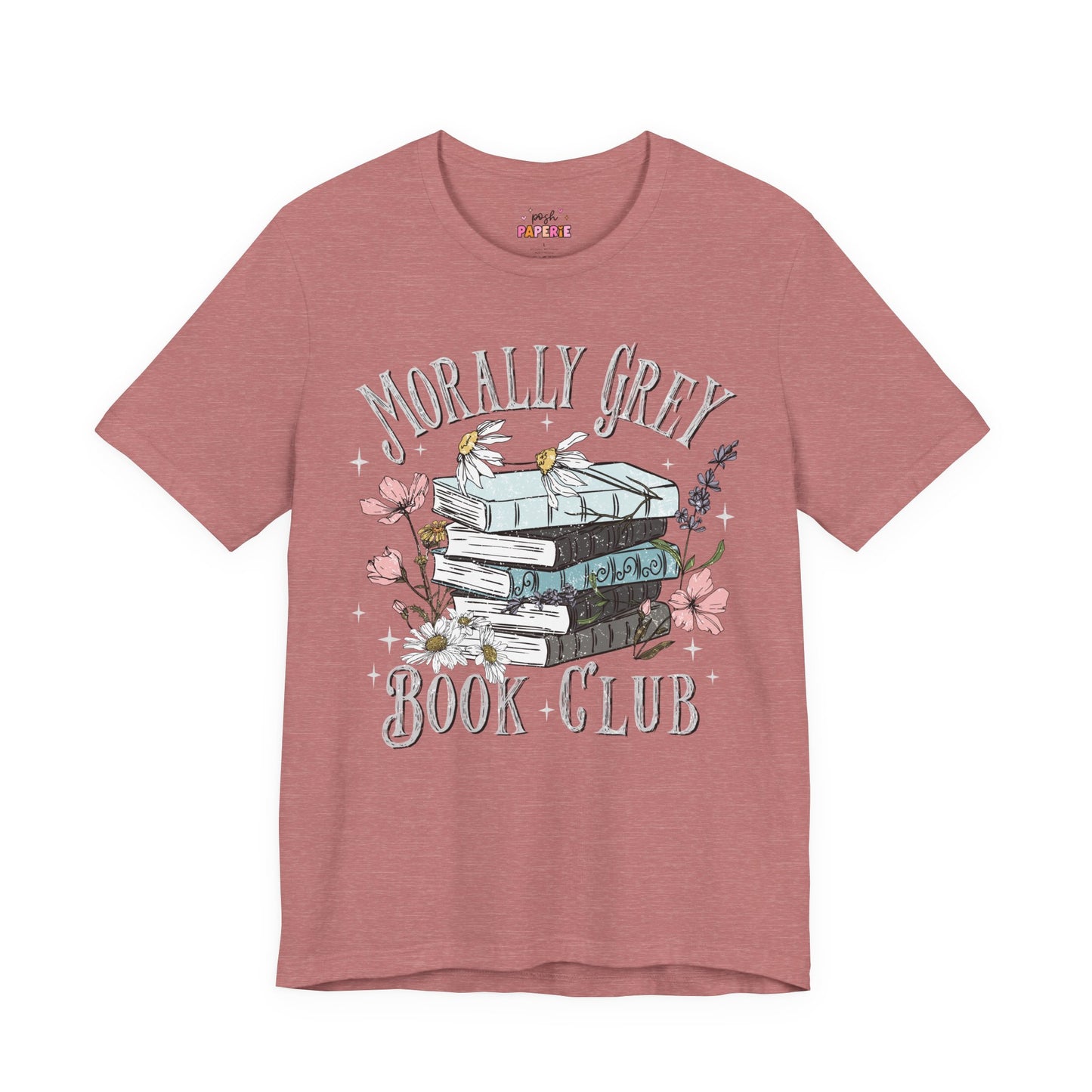Morally Grey Book Club T-Shirt | Graphic Tee | Bookish Merch |