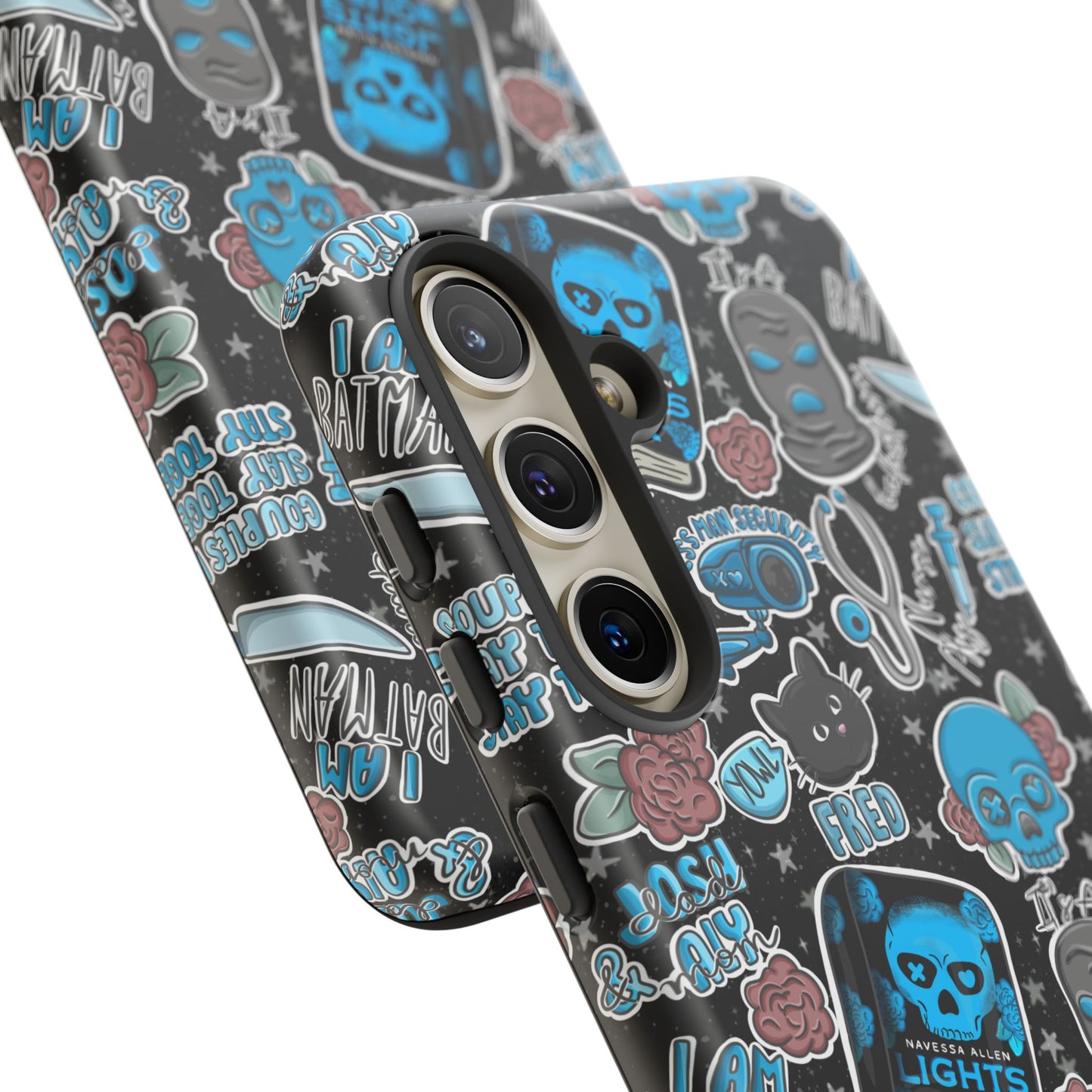 Lights Out Tough Phone Case | Shockproof | Samsung Case | Google Case | Bookish
