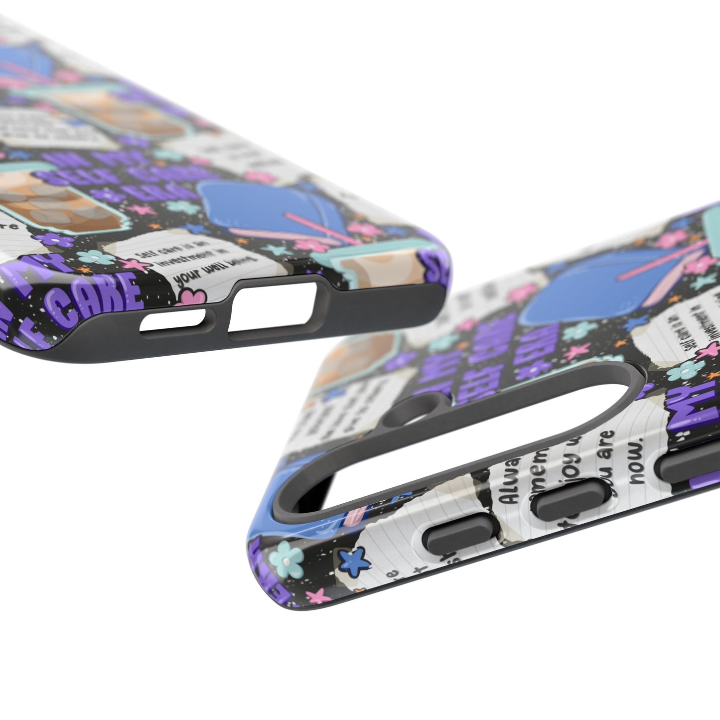 Self Care Tough Phone Case | Shockproof | Samsung Case | Google Case | Bookish
