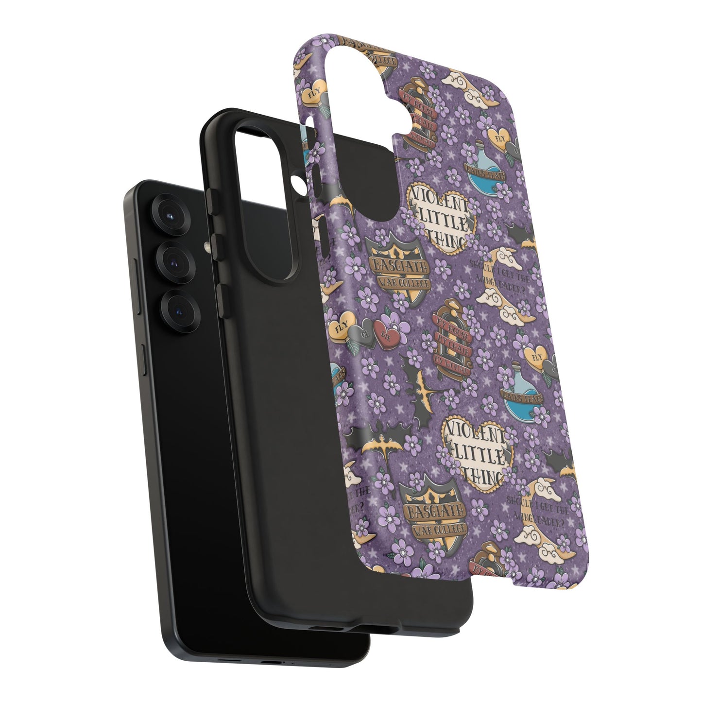 Violent Little Thing Tough Phone Case | Shockproof | Samsung Case | Google Case | Bookish