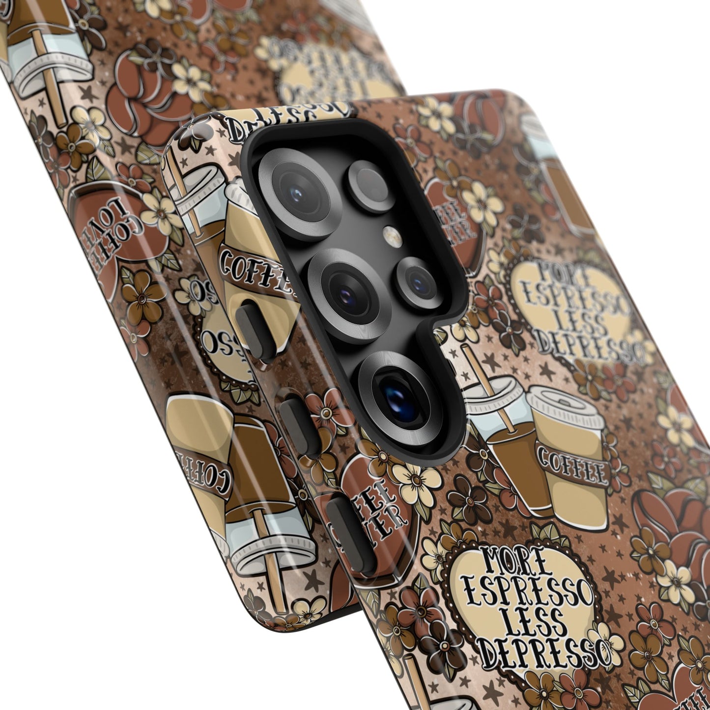 Coffee Lover Tough Phone Case | Shockproof | Samsung Case | Google Case | Iced Coffee