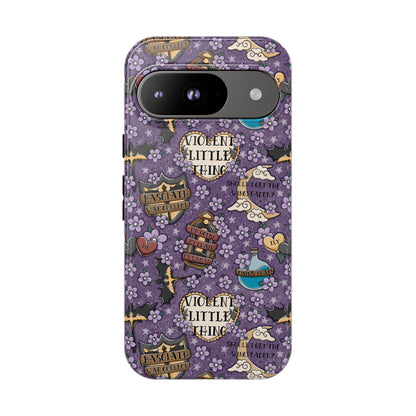 Violent Little Thing Tough Phone Case | Shockproof | Samsung Case | Google Case | Bookish