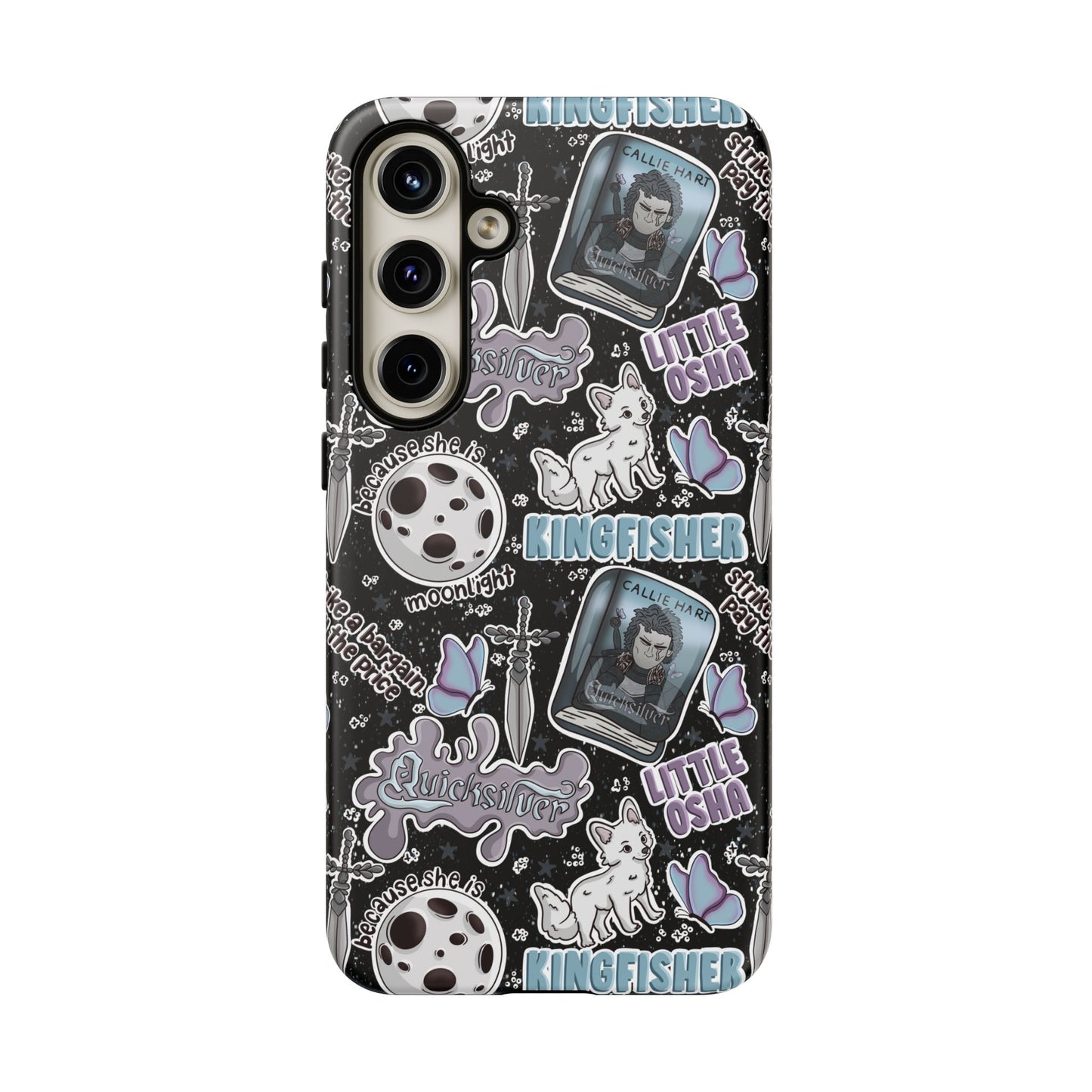 Quicksilver Tough Phone Case | Shockproof | Samsung Case | Google Case | Bookish
