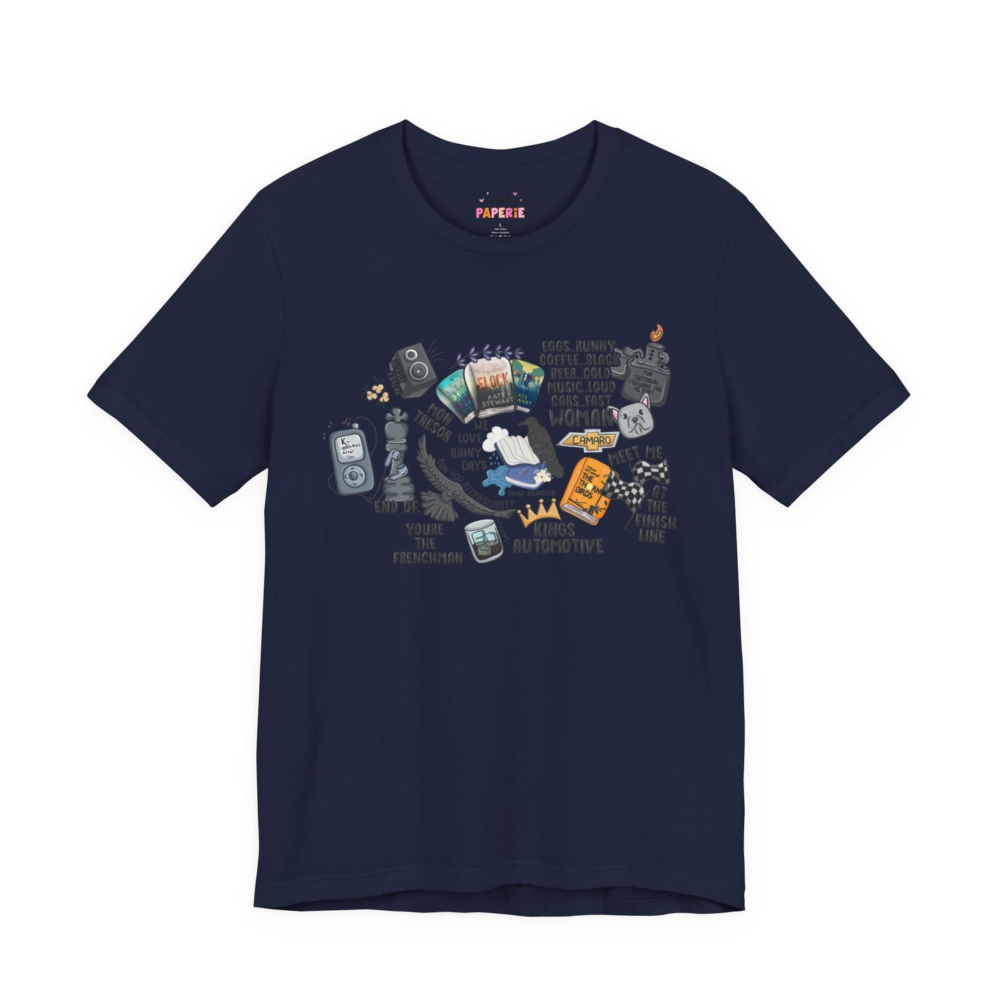 Triple Falls Shirt | Graphic Tee | Bookish Merch |