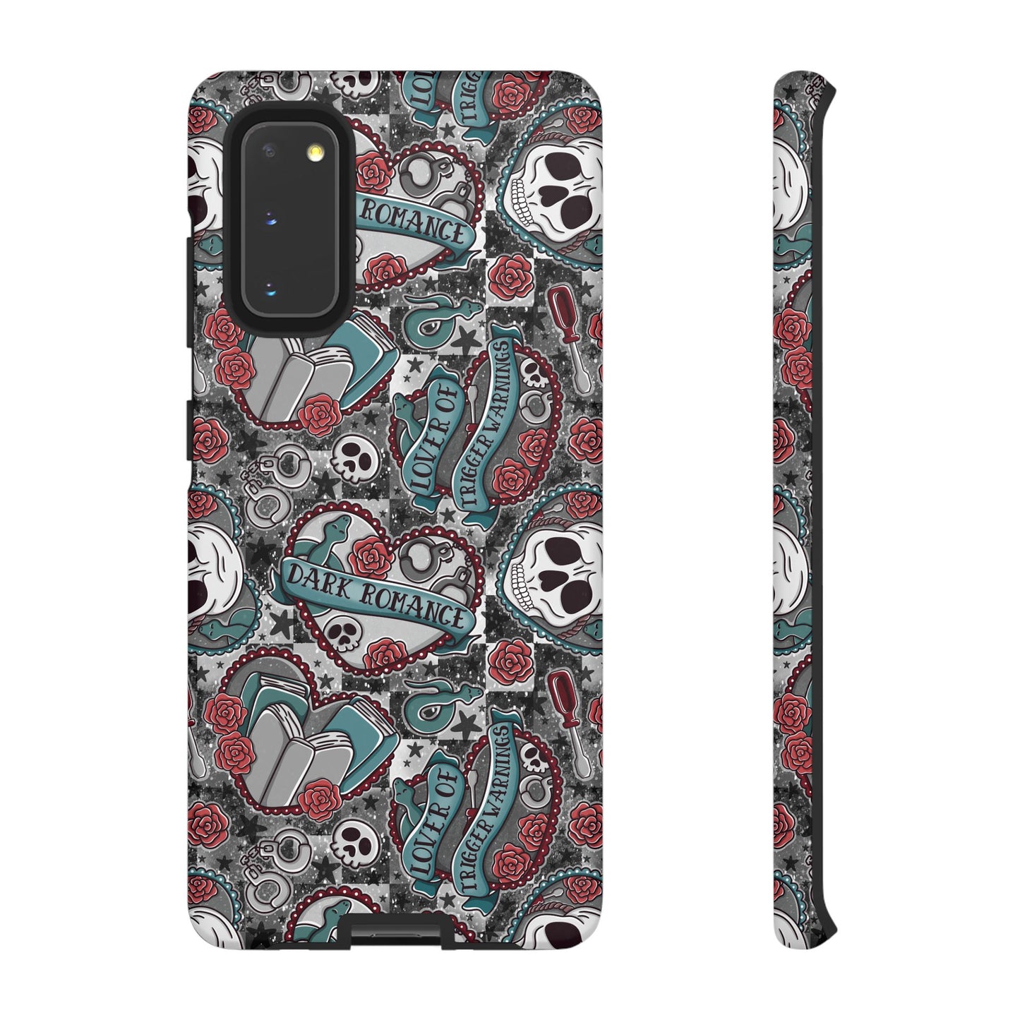 Dark Romance Tough Phone Case | Shockproof | Samsung Case | Google Case | Bookish