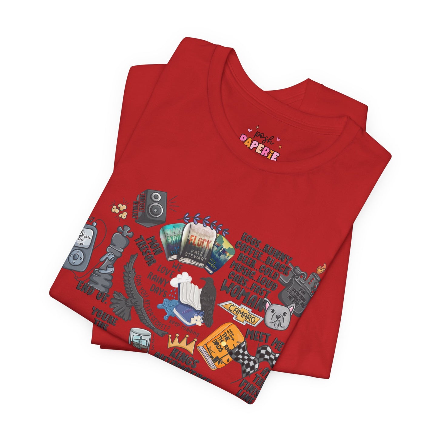 Triple Falls Shirt | Graphic Tee | Bookish Merch |