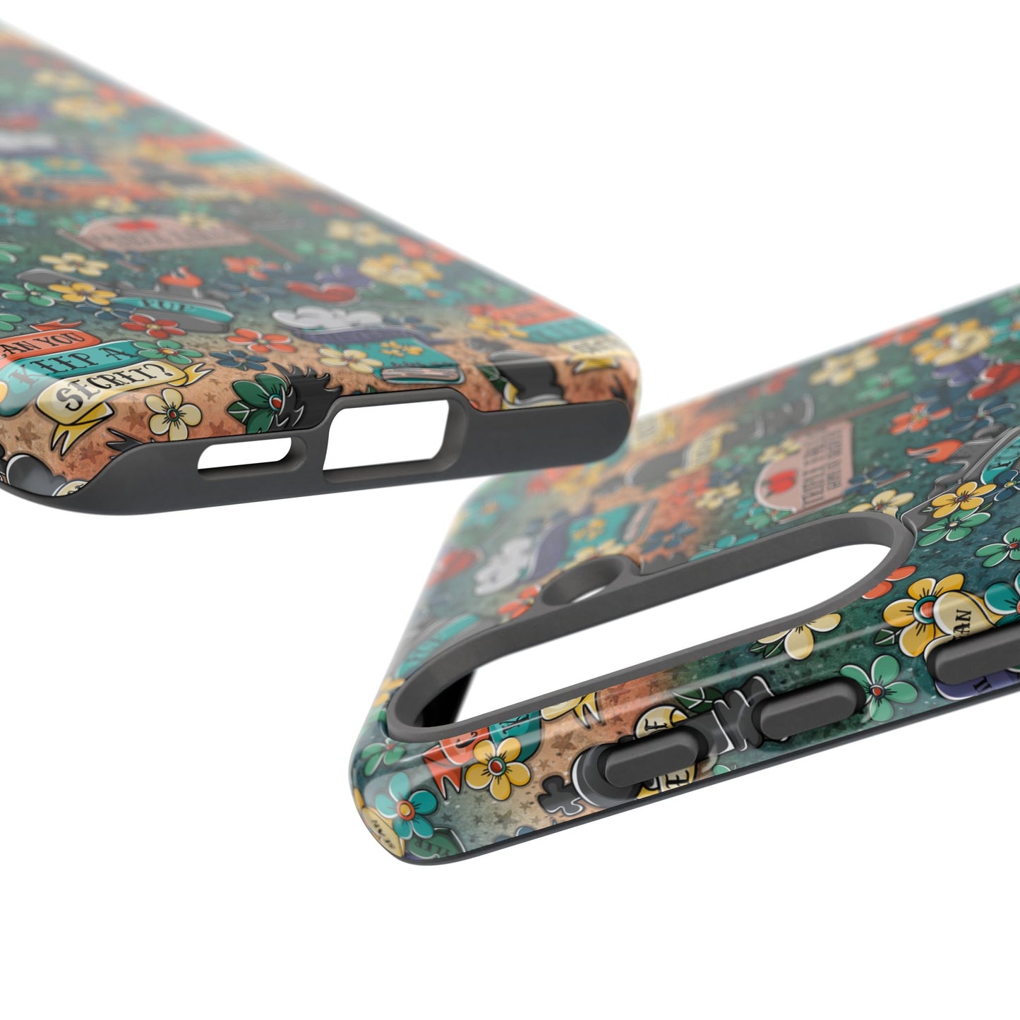 Triple Falls Tough Phone Case | Shockproof | Samsung Case | Google Case | Bookish