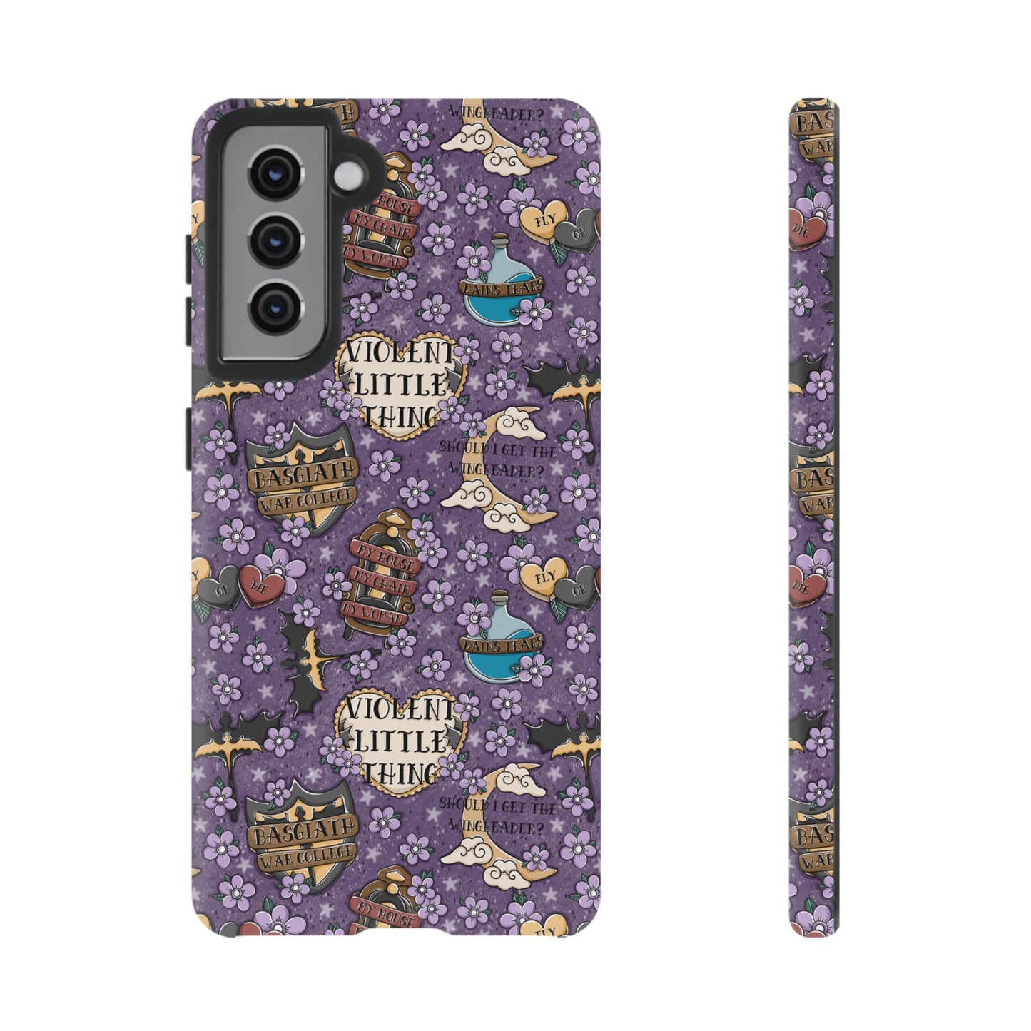 Violent Little Thing Tough Phone Case | Shockproof | Samsung Case | Google Case | Bookish