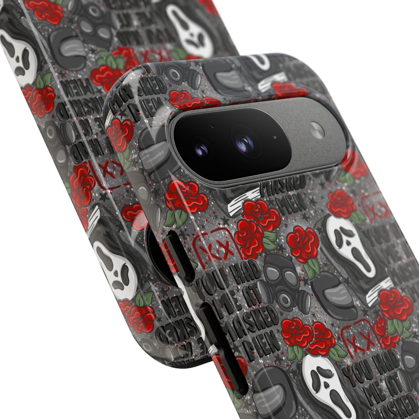 Masked Men Tough Phone Case | Shockproof | Samsung Case | Google Case | Bookish
