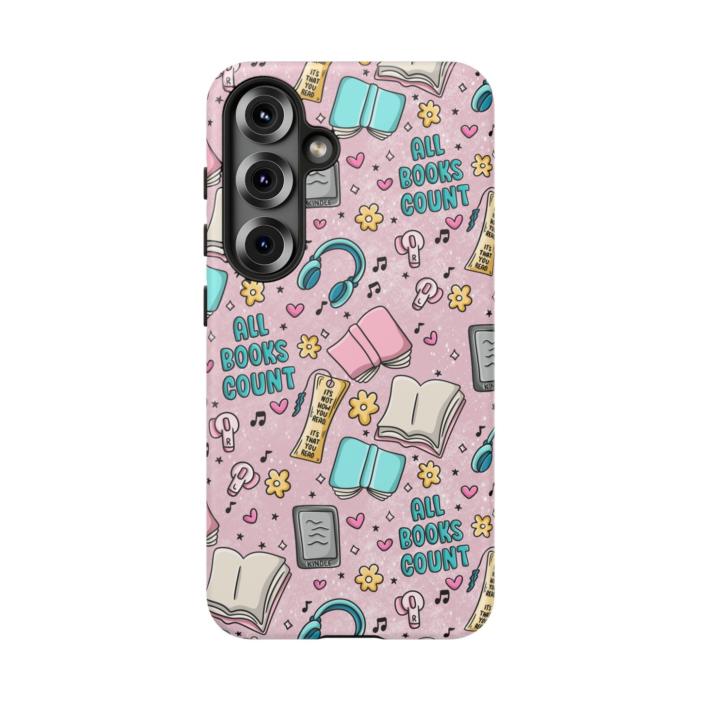 All Books Count Tough Phone Case | Shockproof | Samsung Case | Google Case | Bookish