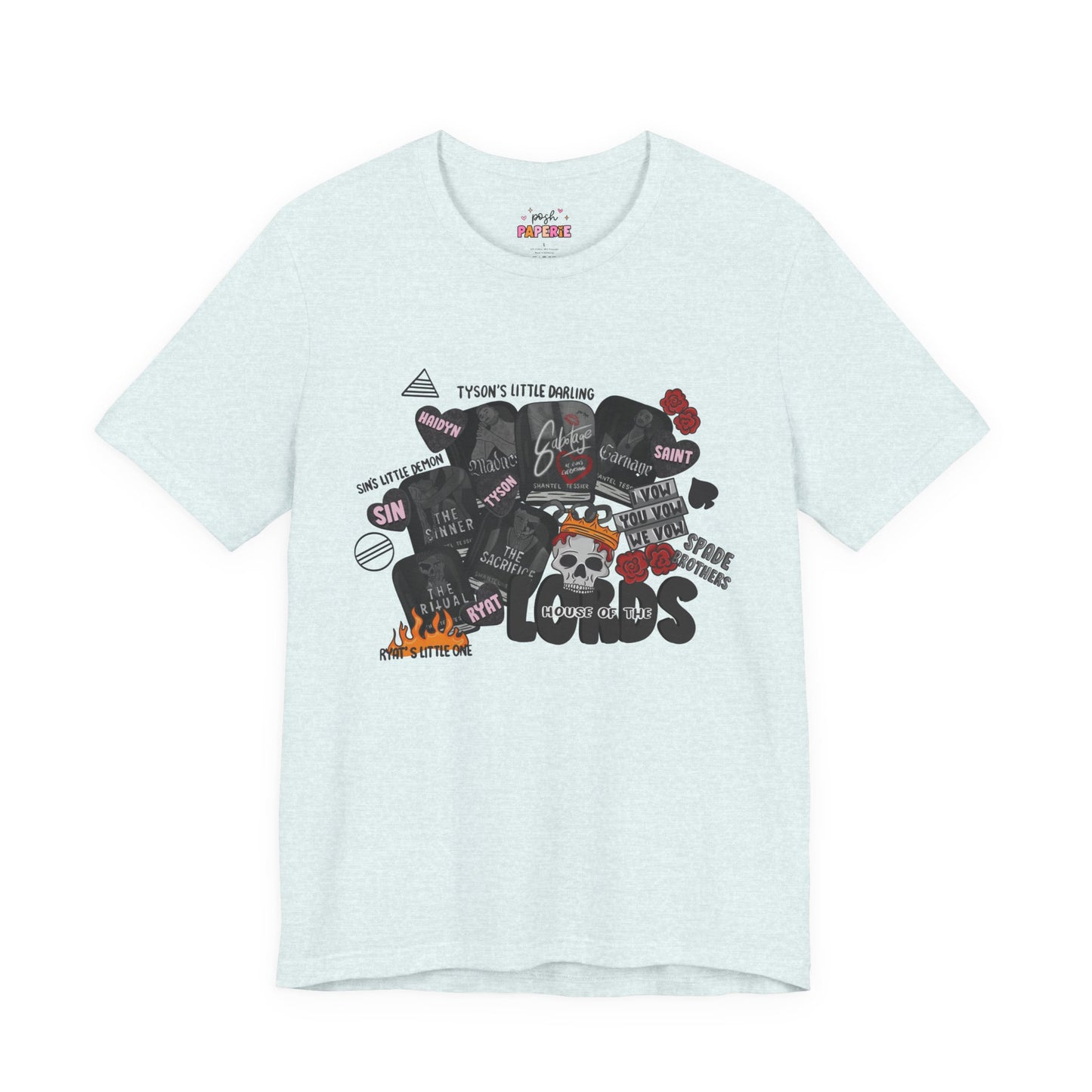 The LORDS Series T-Shirt | Graphic Tee | Bookish Merch |