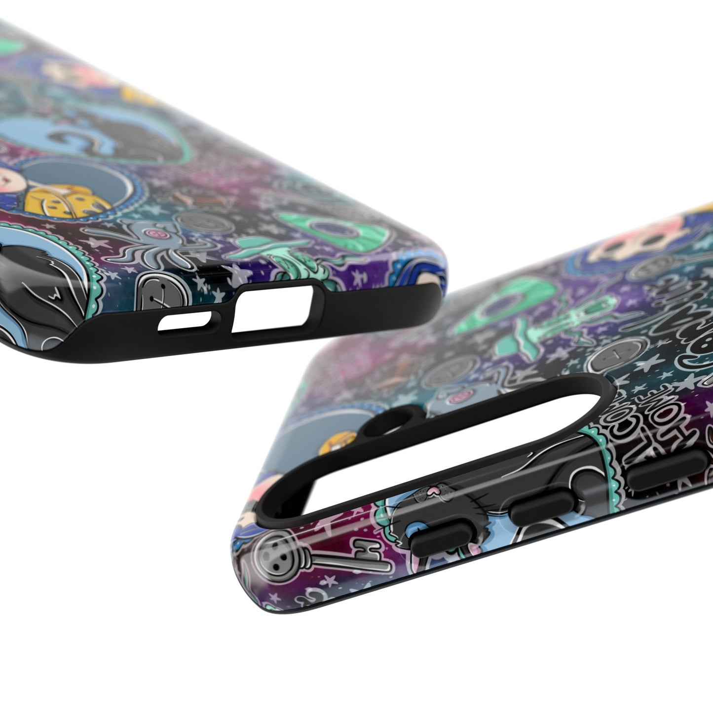 Button Girl Tough Phone Case | Shockproof | Samsung Case | Google Case |