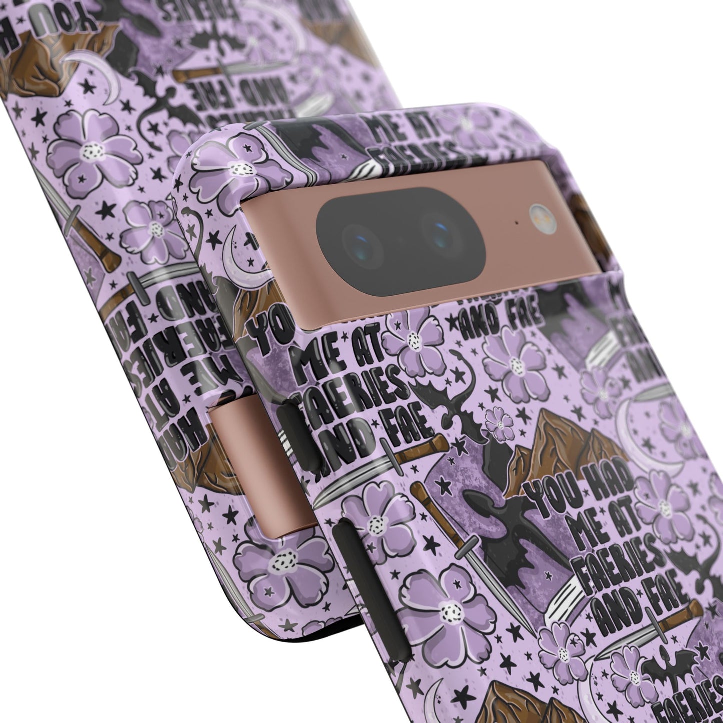 You Had Me At Faeries & Fae Tough Phone Case | Shockproof | Samsung Case | Google Case | Bookish