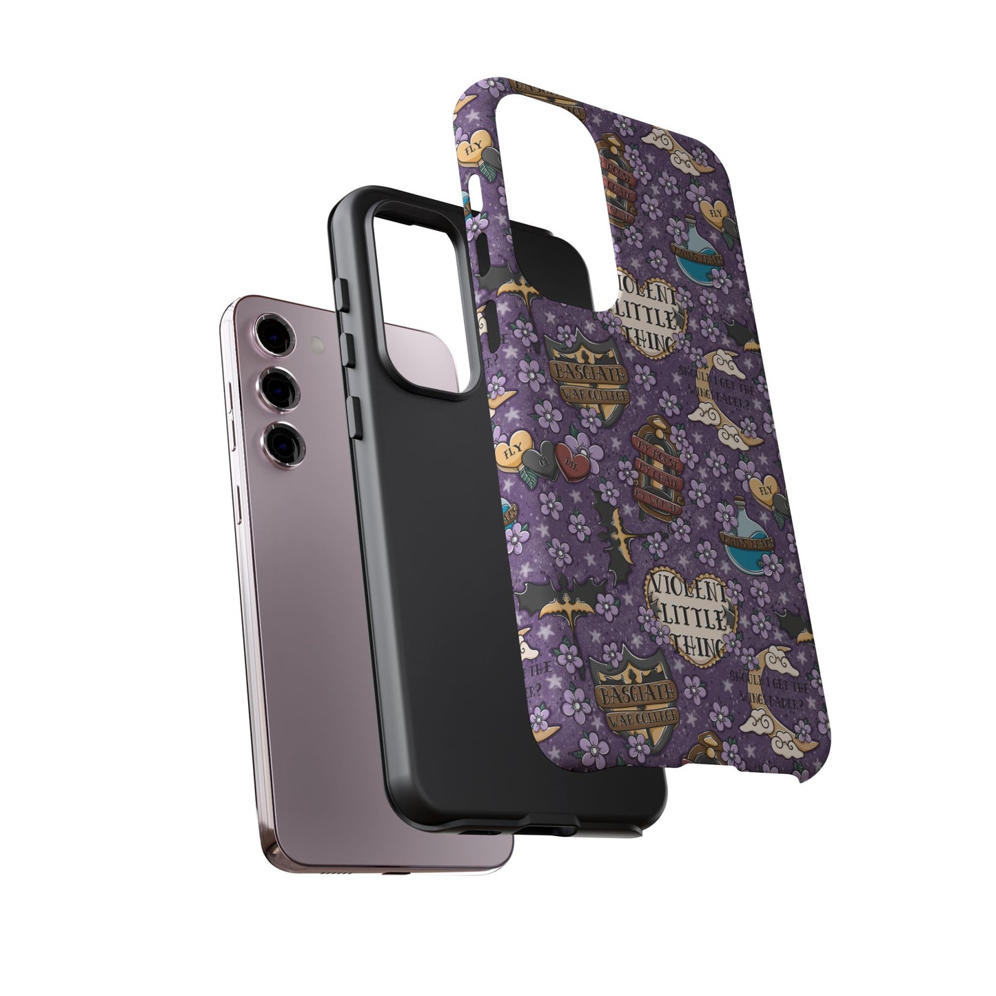 Violent Little Thing Tough Phone Case | Shockproof | Samsung Case | Google Case | Bookish