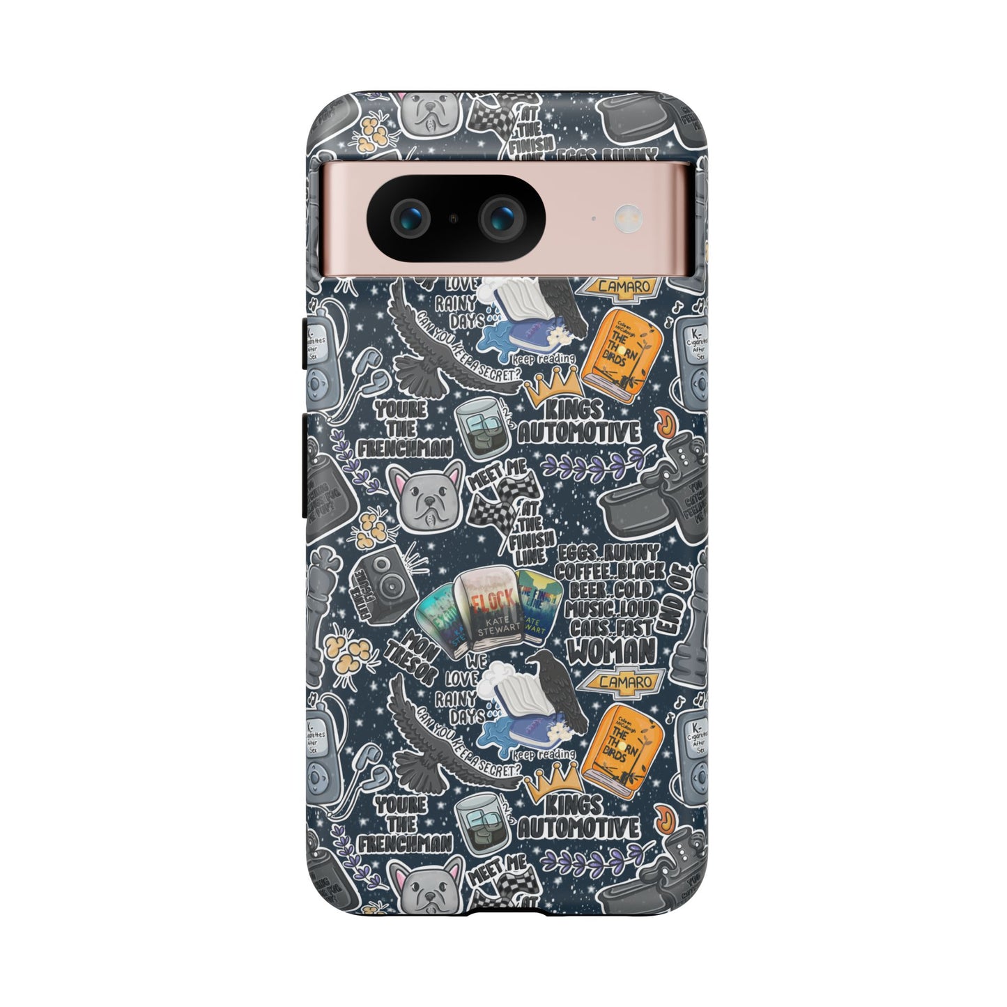 Triple Falls Tough Phone Case | Shockproof | Samsung Case | Google Case | Bookish