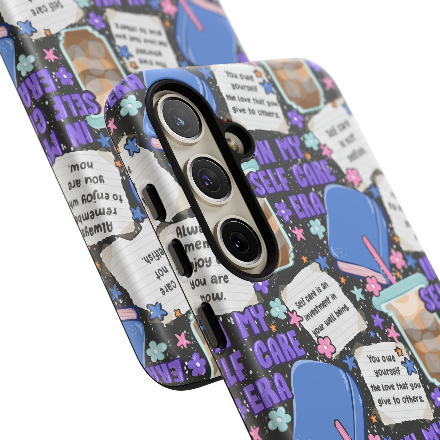 Self Care Tough Phone Case | Shockproof | Samsung Case | Google Case | Bookish