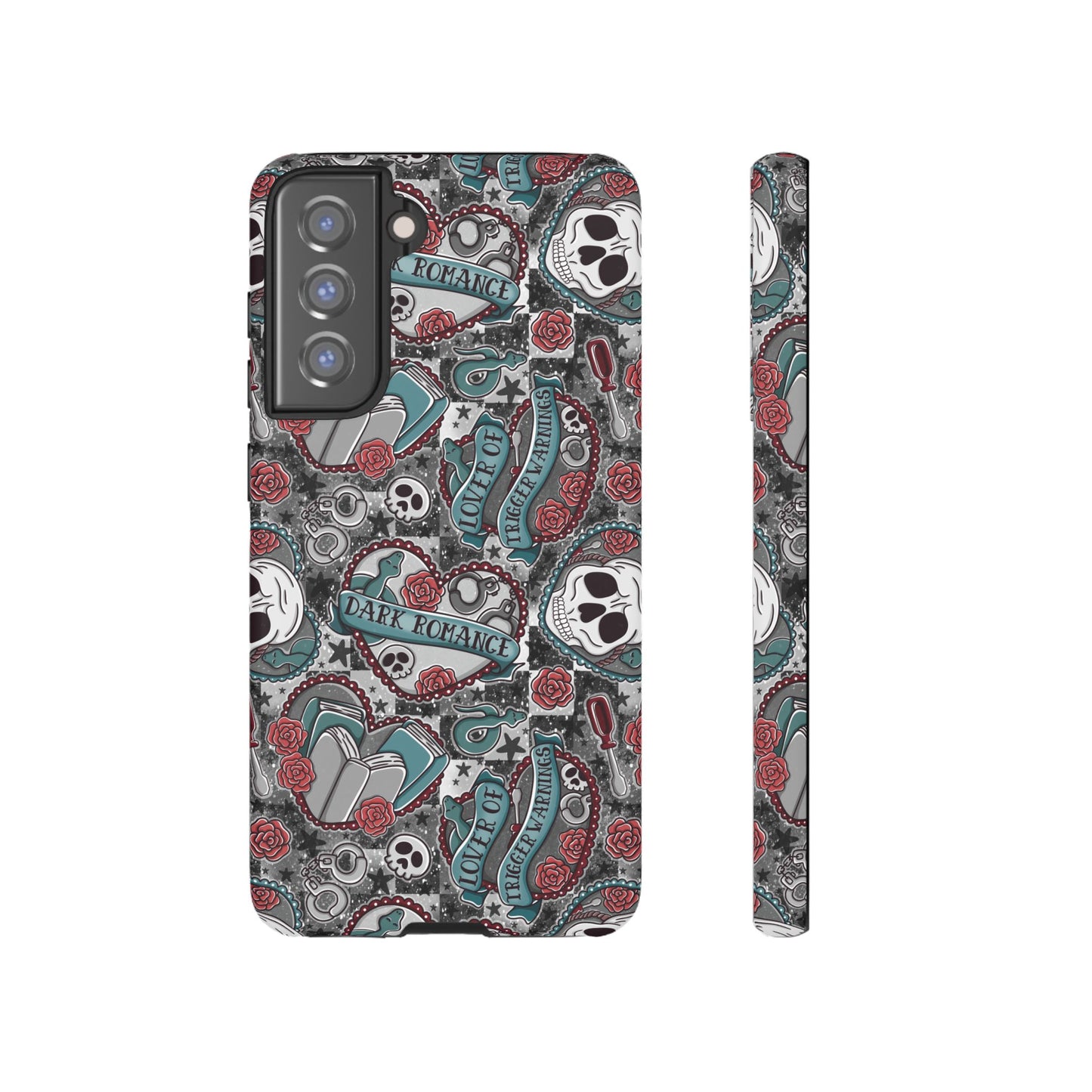 Dark Romance Tough Phone Case | Shockproof | Samsung Case | Google Case | Bookish