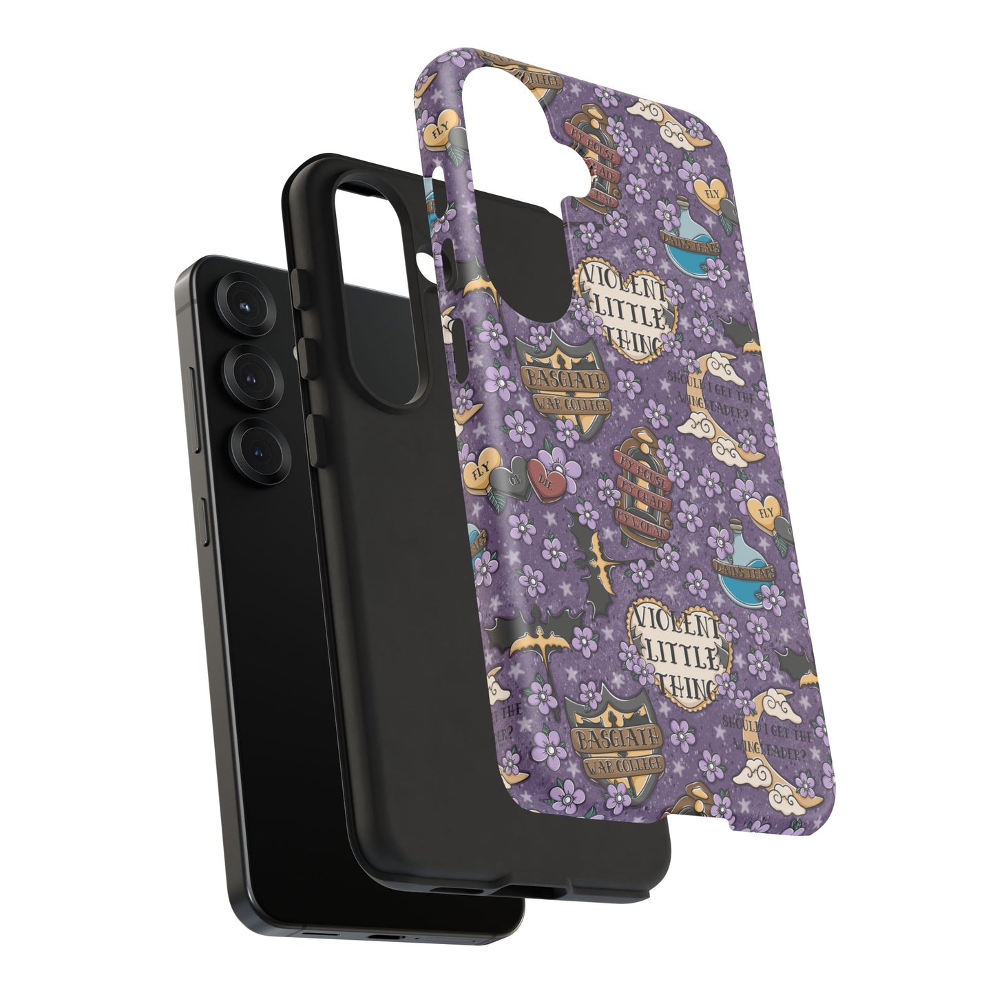 Violent Little Thing Tough Phone Case | Shockproof | Samsung Case | Google Case | Bookish