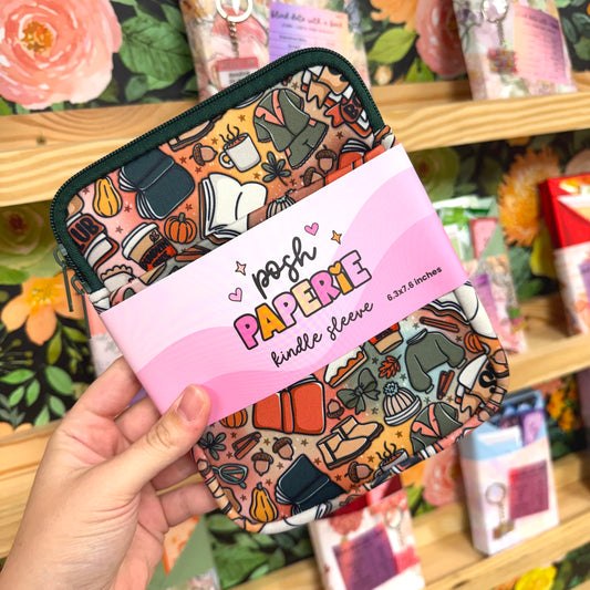 Spicy Book Club Fall Kindle Sleeve