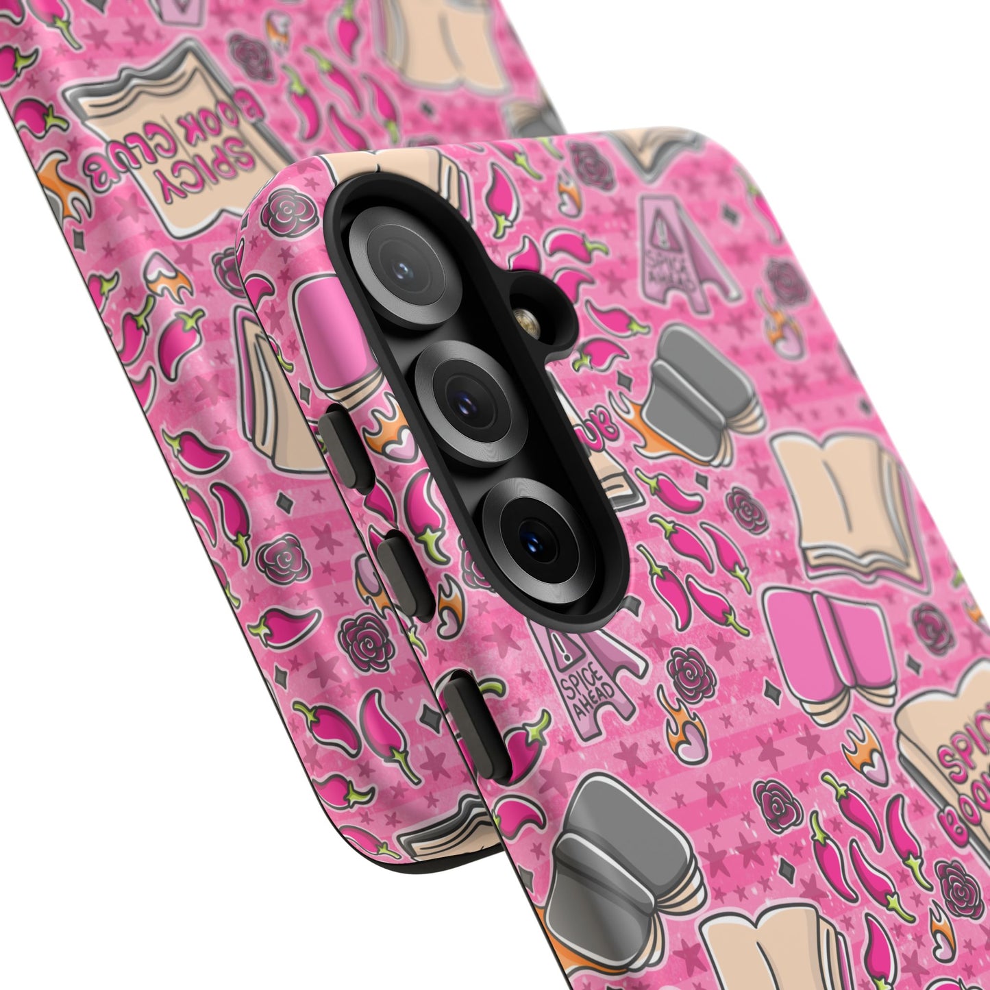 Spicy Book Club Tough Phone Case | Shockproof | Samsung Case | Google Case | Bookish