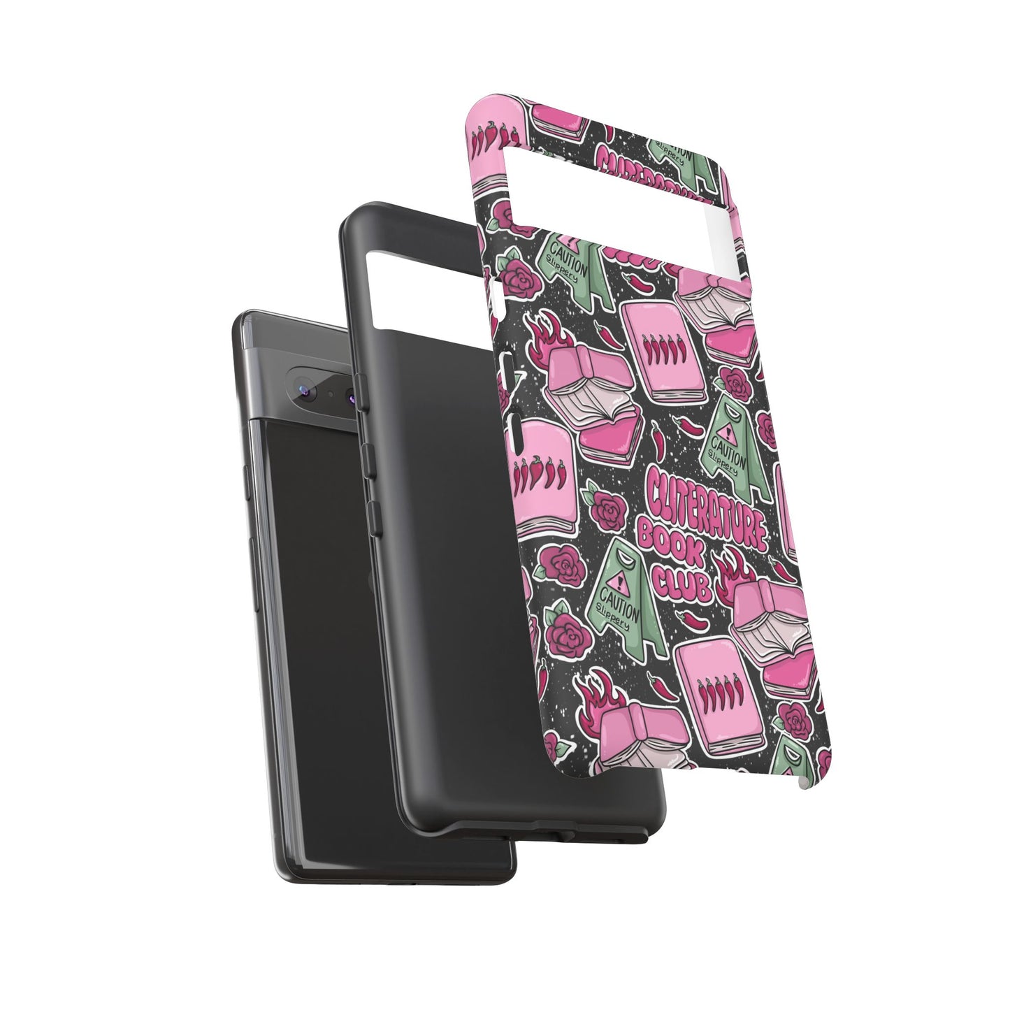 Cliterature Book Club Tough Phone Case | Shockproof | Samsung Case | Google Case | Bookish