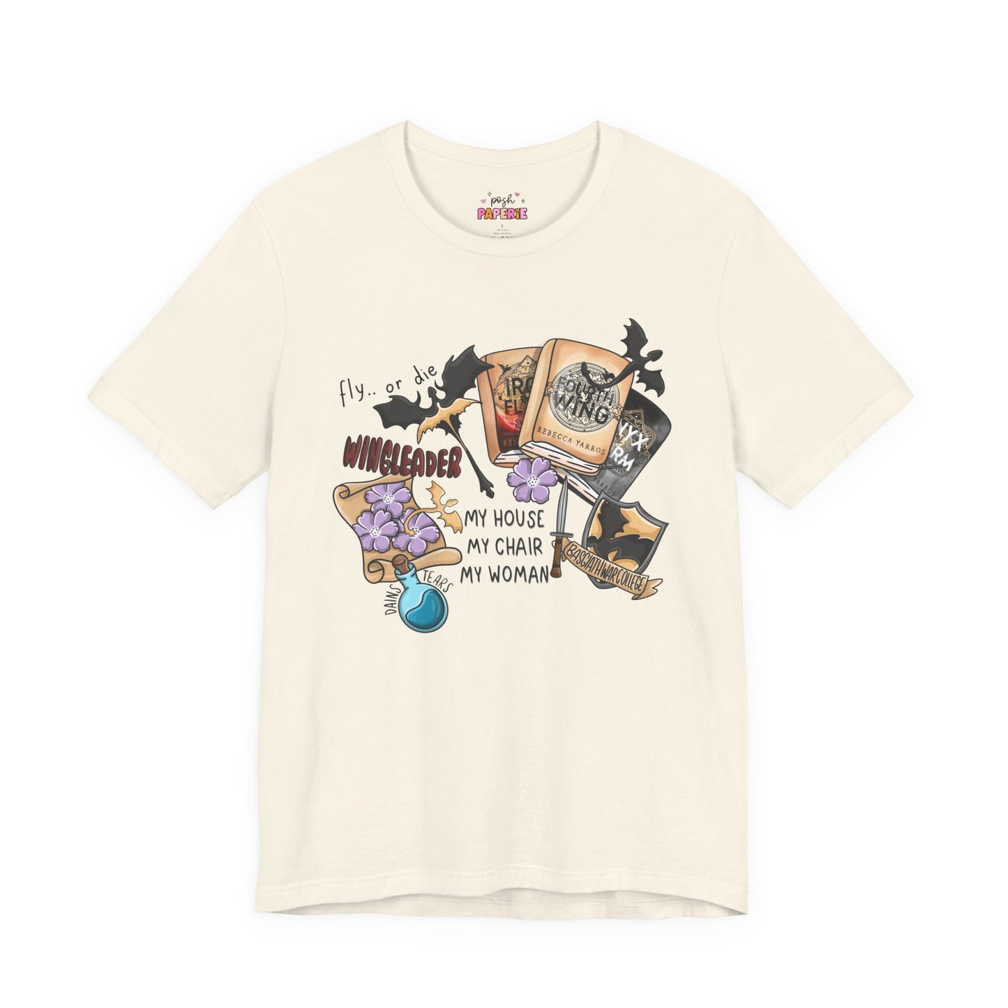 Fourth Wing Shirt | Graphic Tee | Bookish Merch |