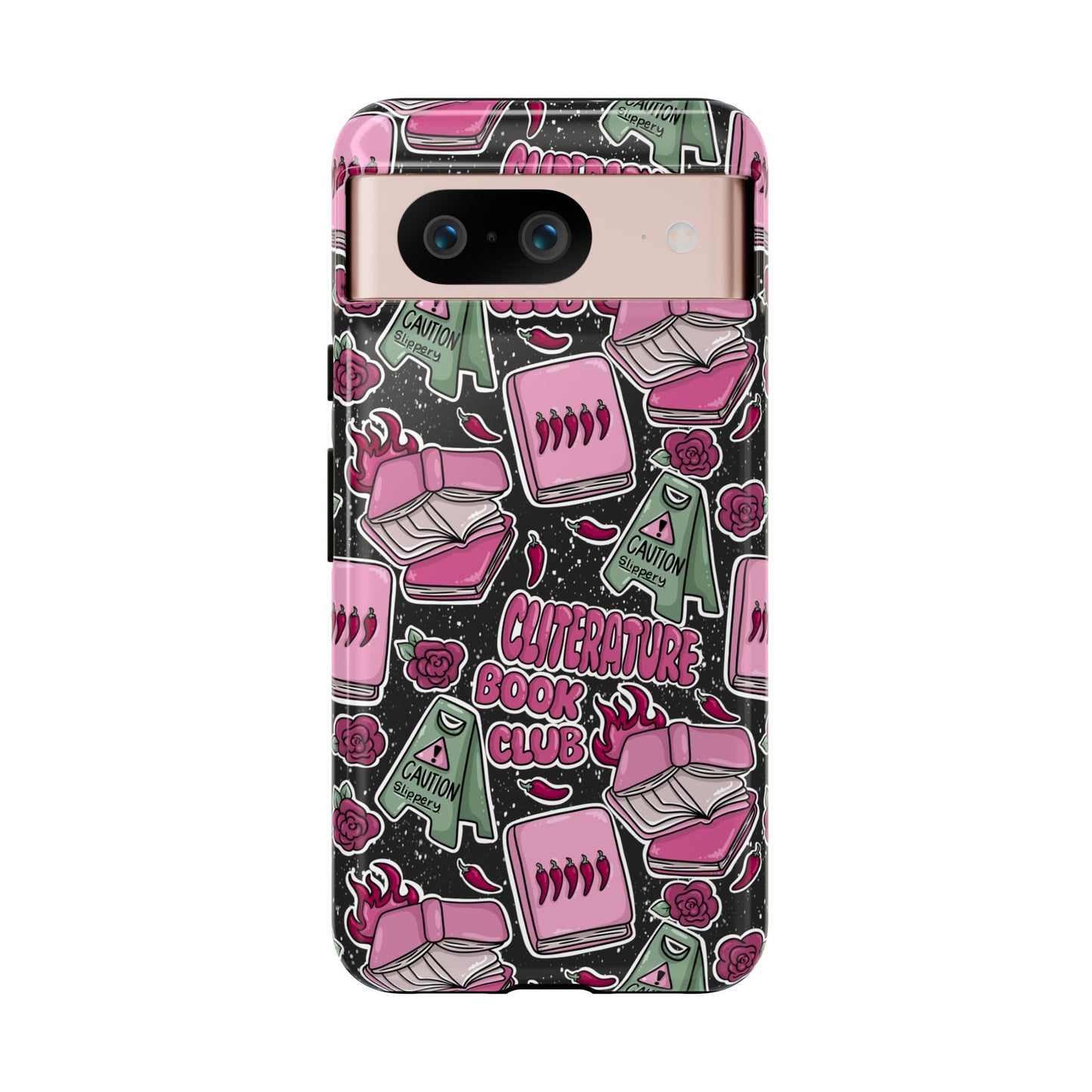 Cliterature Book Club Tough Phone Case | Shockproof | Samsung Case | Google Case | Bookish