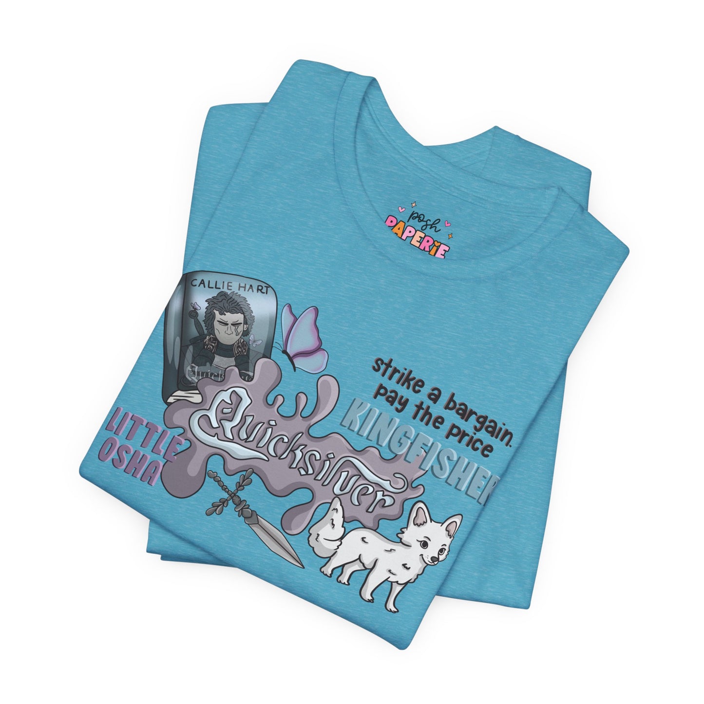 Quicksilver Shirt | Graphic Tee | Bookish Merch |