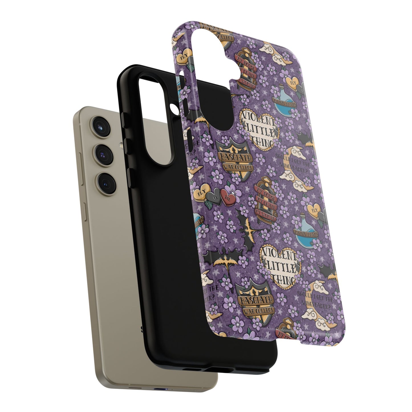 Violent Little Thing Tough Phone Case | Shockproof | Samsung Case | Google Case | Bookish