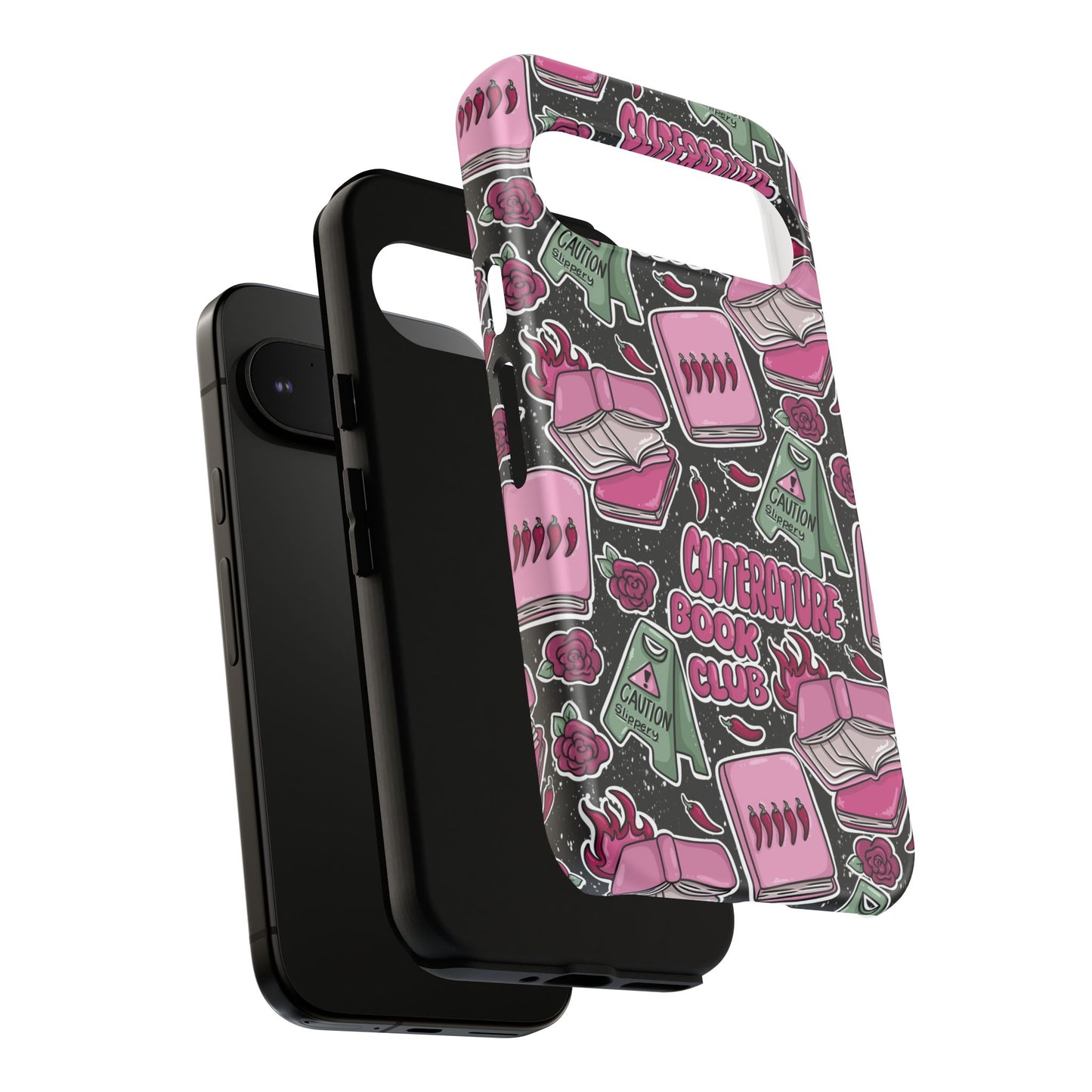 Cliterature Book Club Tough Phone Case | Shockproof | Samsung Case | Google Case | Bookish