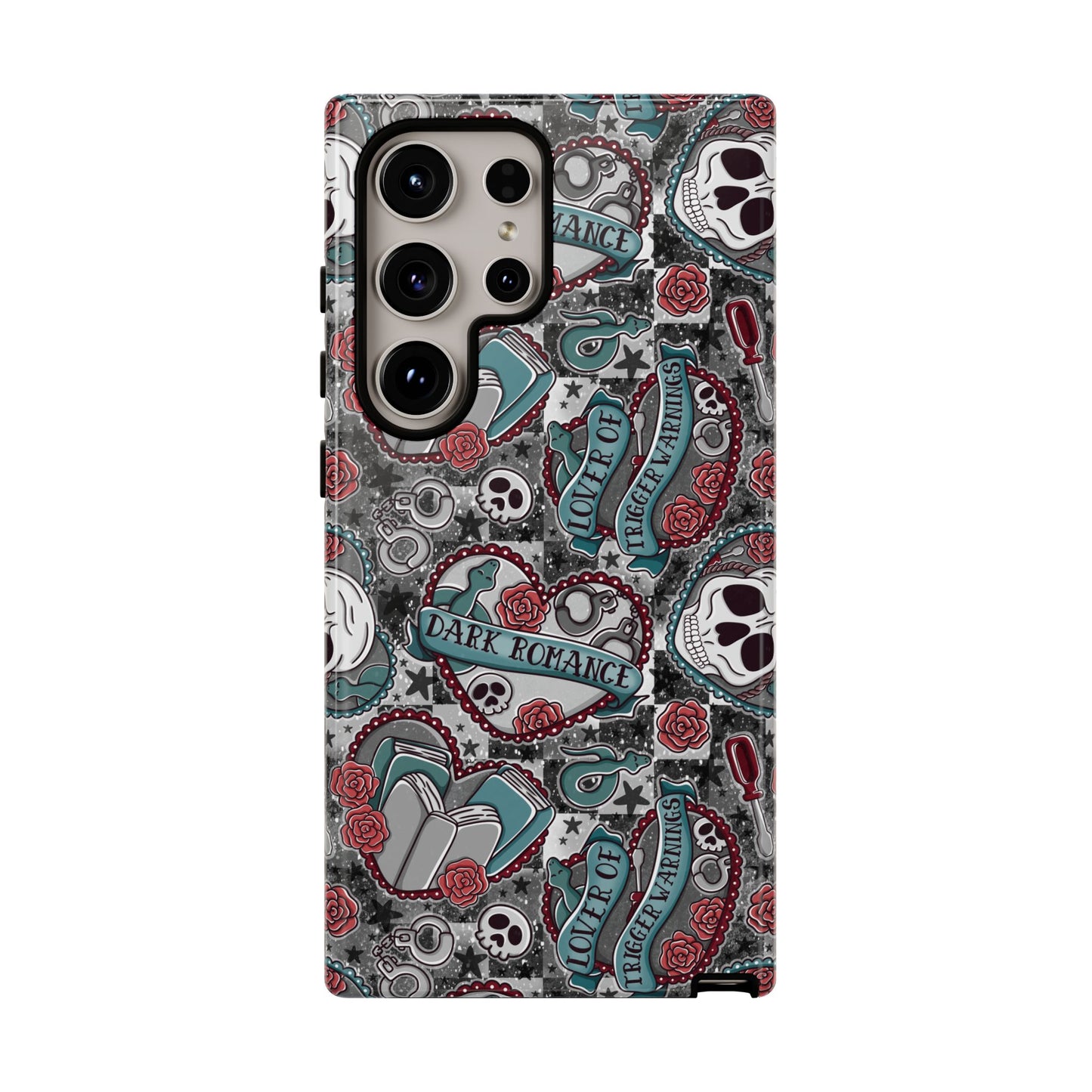 Dark Romance Tough Phone Case | Shockproof | Samsung Case | Google Case | Bookish