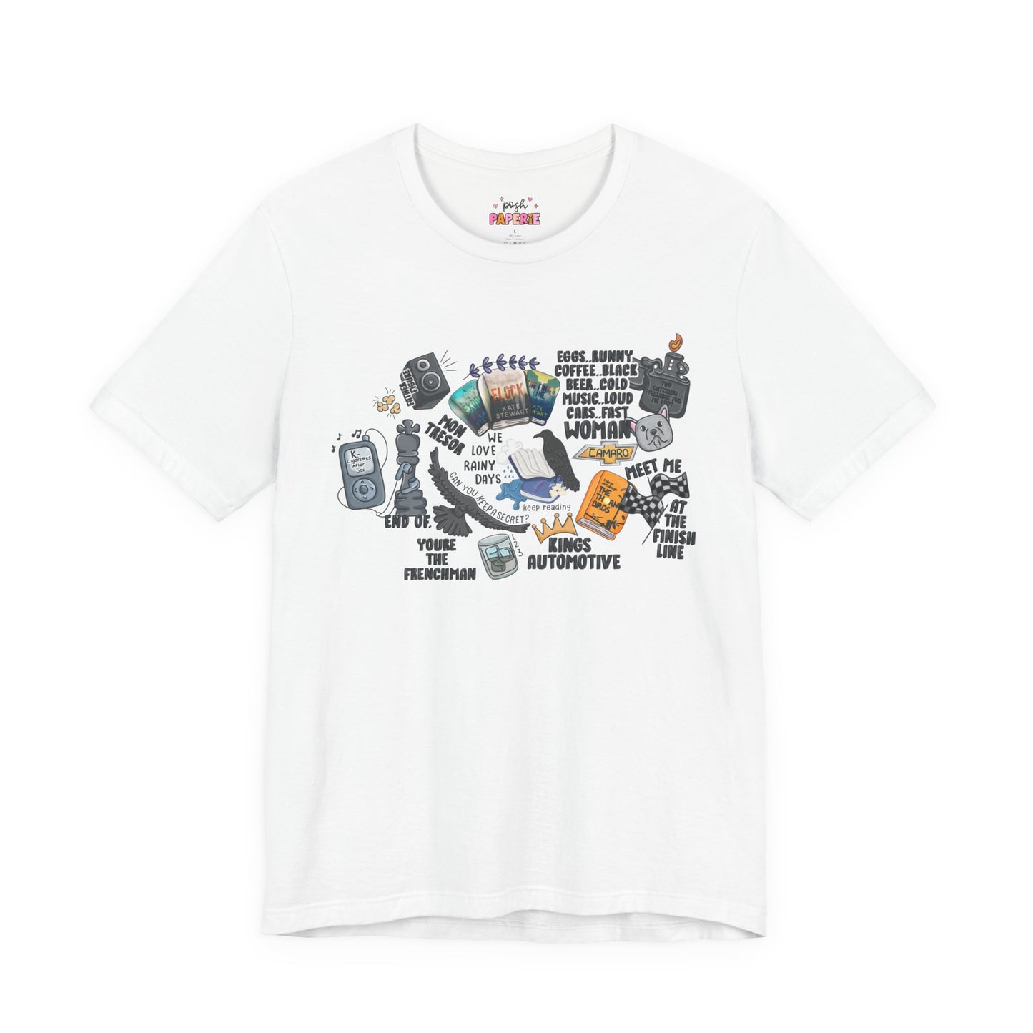 Triple Falls Shirt | Graphic Tee | Bookish Merch |