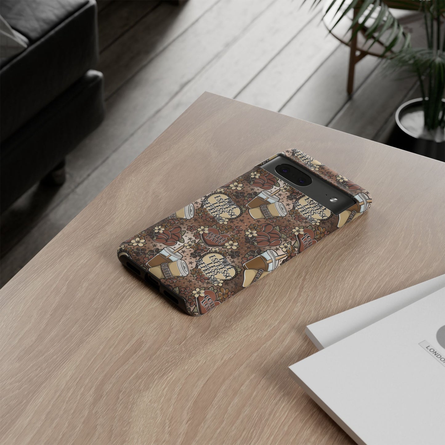 Coffee Lover Tough Phone Case | Shockproof | Samsung Case | Google Case | Iced Coffee