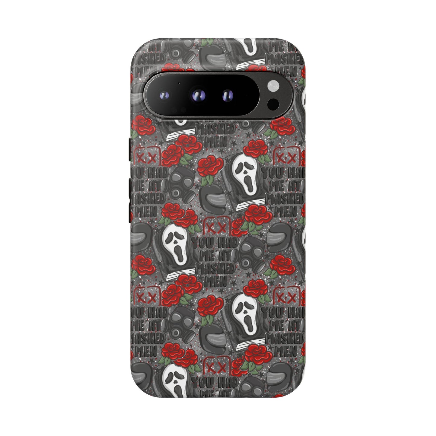 Masked Men Tough Phone Case | Shockproof | Samsung Case | Google Case | Bookish