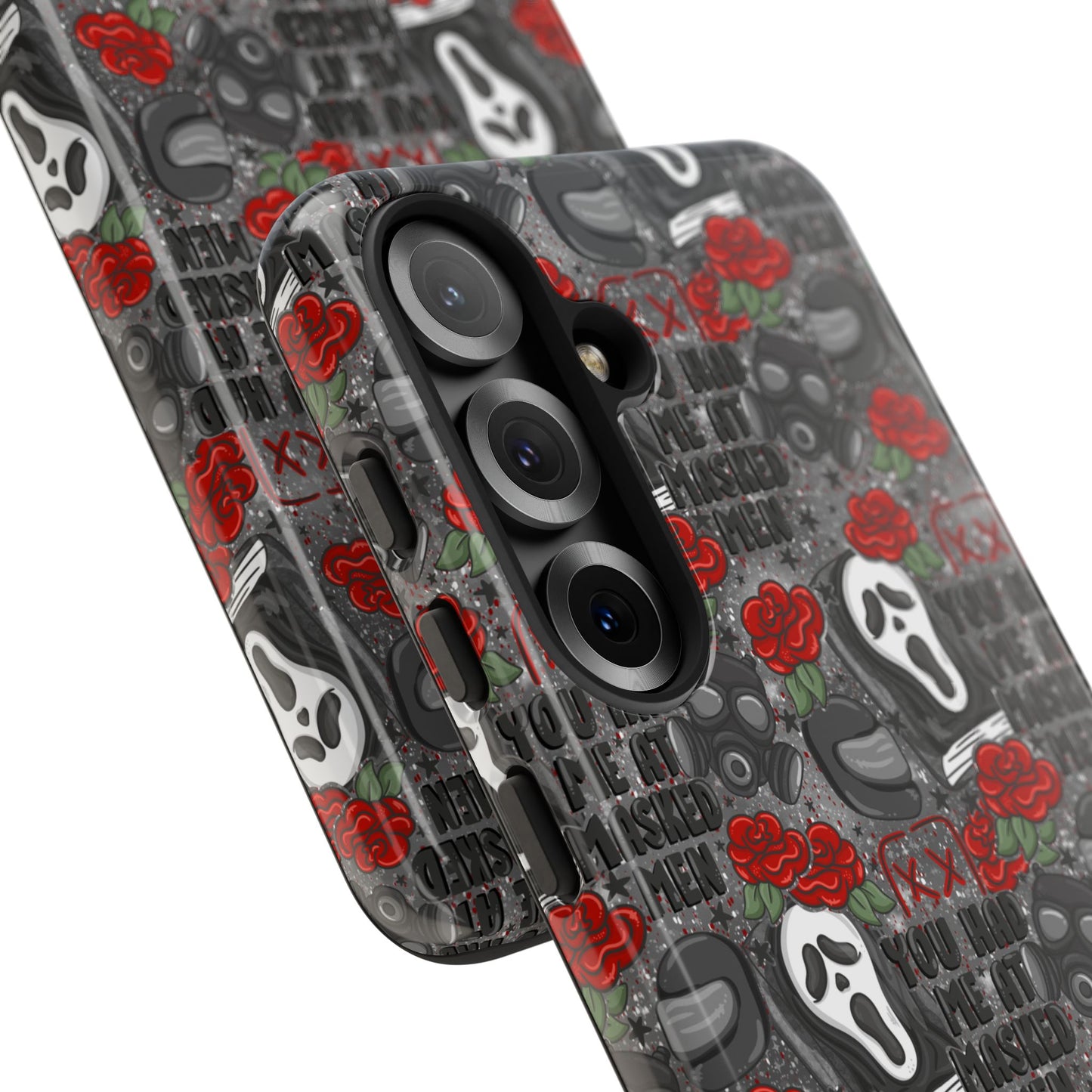 Masked Men Tough Phone Case | Shockproof | Samsung Case | Google Case | Bookish