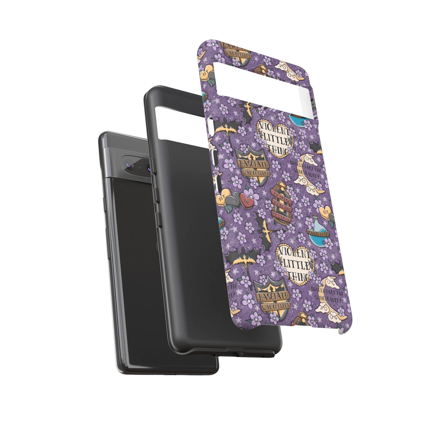 Violent Little Thing Tough Phone Case | Shockproof | Samsung Case | Google Case | Bookish