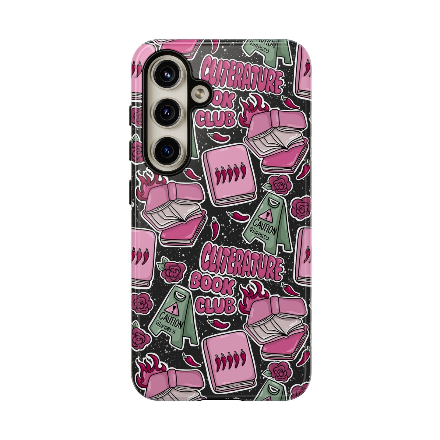 Cliterature Book Club Tough Phone Case | Shockproof | Samsung Case | Google Case | Bookish
