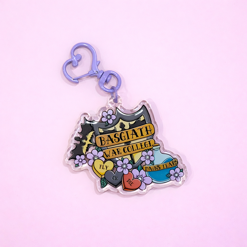 Basgiath War College Acrylic Keychain