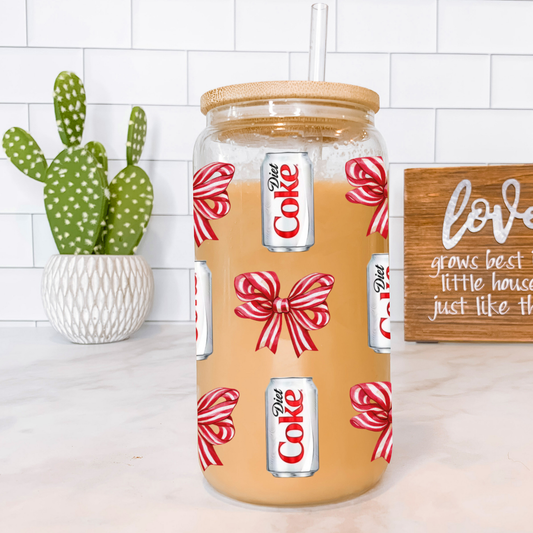 Diet Coke & Bows Cup