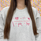 Romance Reader Embroidered Crewneck