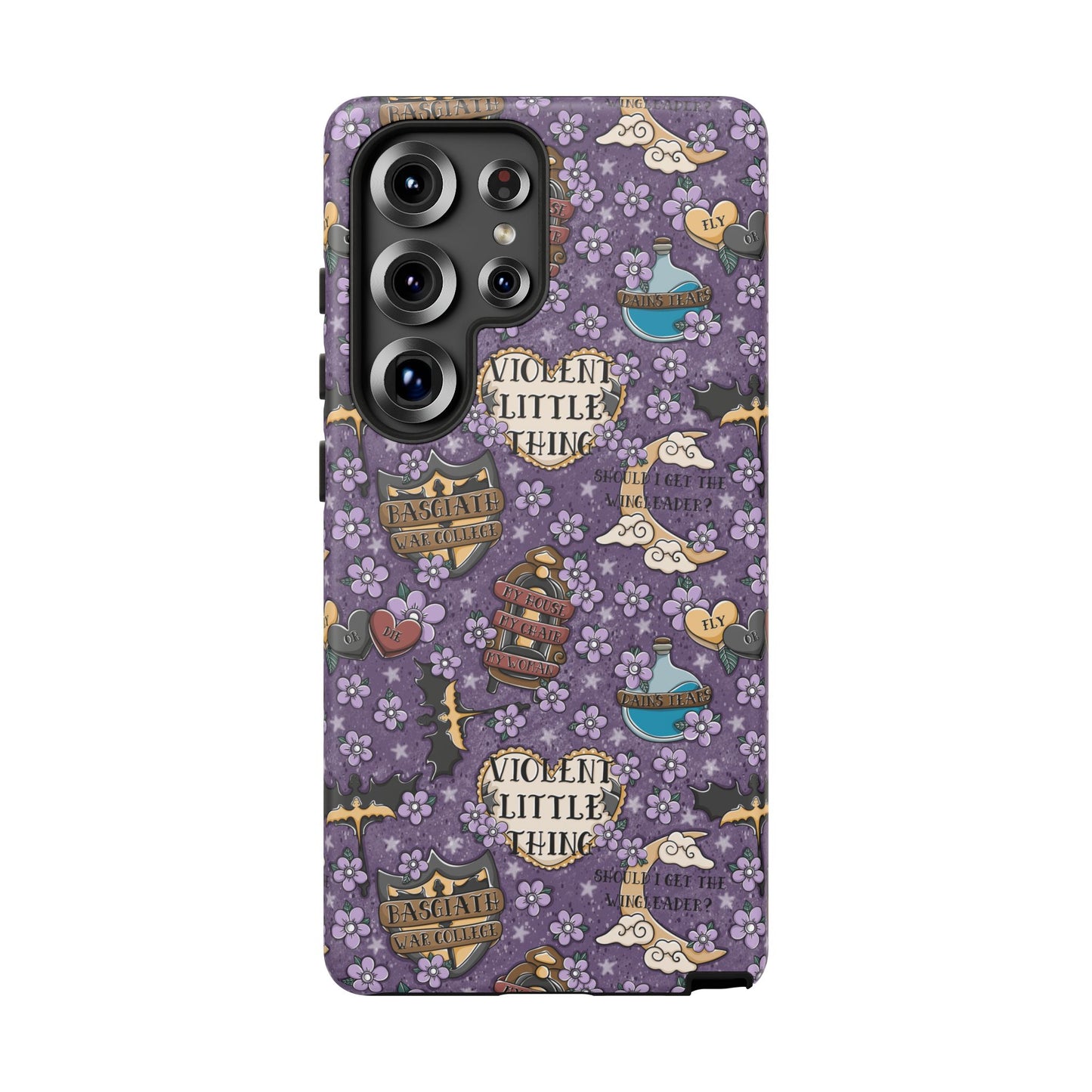 Violent Little Thing Tough Phone Case | Shockproof | Samsung Case | Google Case | Bookish
