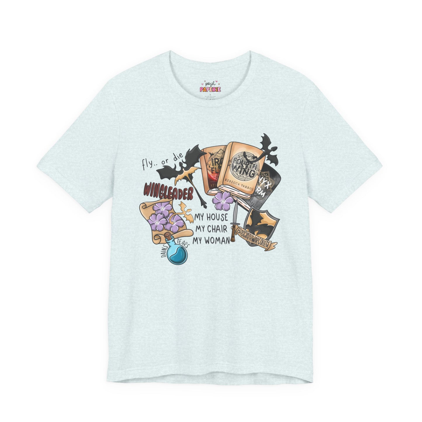 Fourth Wing Shirt | Graphic Tee | Bookish Merch |