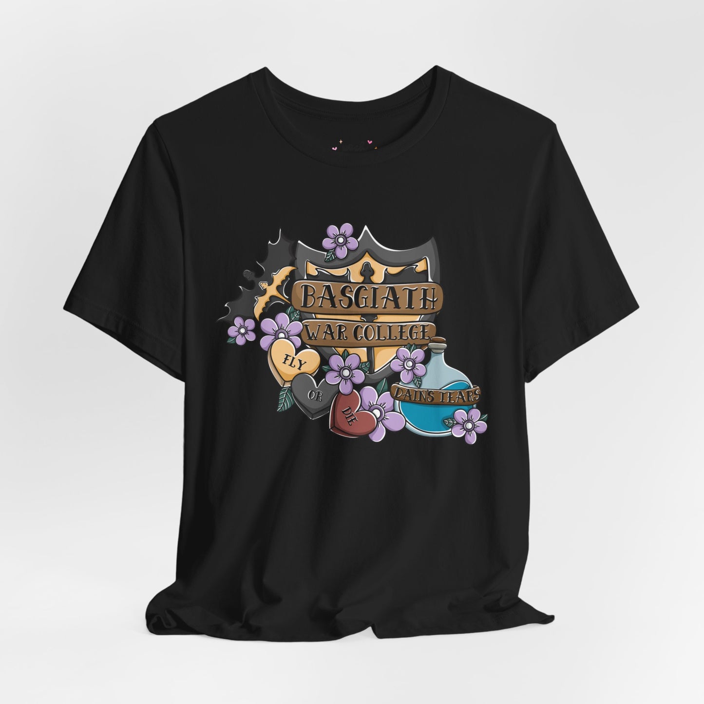Basgiath War College Shirt | Graphic Tee | Bookish Merch |